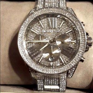 Michael Kors Silver Glitz Wren Watch